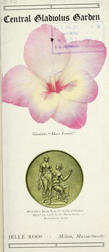 Cover of: Central gladiolus garden