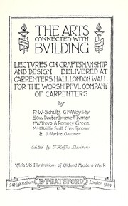 Cover of: The arts connected with building by Thomas Raffles Davison