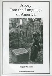 A key into the language of America by Roger Williams
