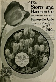 Cover of: Autumn catalogue by Storrs & Harrison Co