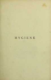 Cover of: Hygiene