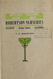 Cover of: Roses, ornamental trees, shrubs and plants, vines, palms and ferns