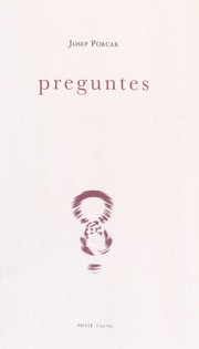 Cover of: Preguntes by 