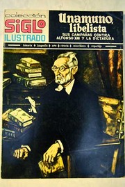 Cover of: Unamuno, libe lista: sus campañas contra Alfonso XIII y la dictadura.