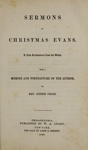 Sermons of Christmas Evans by Christmas Evans