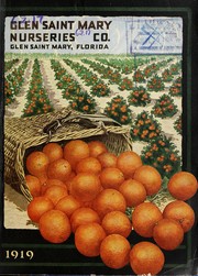 Cover of: 1919 [catalog] by Glen Saint Mary Nurseries Company