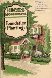 Foundation plantings by Hicks Nurseries (Westbury, Nassau County, N.Y.)