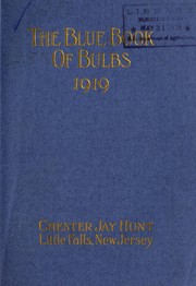 Cover of: The blue book of bulbs