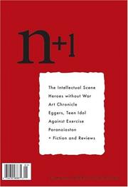 Cover of: n+1, Number One: Negation