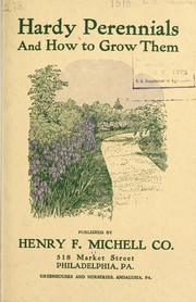 Cover of: Hardy perennials and how to grow them