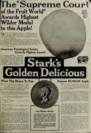 Cover of: Stark golden delicious by Stark Bro's Nurseries & Orchards Co