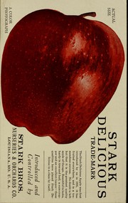 Cover of: Stark delicious trade-mark by Stark Bro's Nurseries & Orchards Co