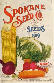Cover of: Spokane Seed Company's complete seed annual for 1919