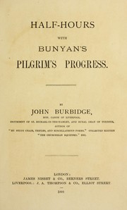 Cover of: Half-hours with Bunyan's Pilgrim's Progress