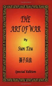 Cover of: The Art of War by Sun Tzu - Special Edition by Sun Tzu