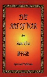 Cover of: The Art of War by Sun Tzu - Special Edition by Sun Tzu, Sun Tzu