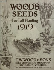 Cover of: Wood's seeds for Fall planting