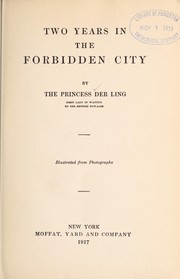 Cover of: Two years in The Forbidden city