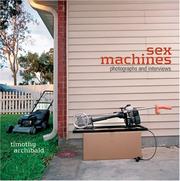 Cover of: Sex Machines by Timothy Archibald