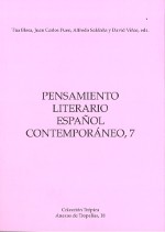 Cover of: Pensamiento literario español contemporáneo, 7 by 
