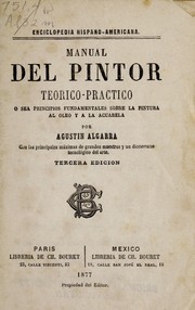 Cover of: Manual del pintor teorico-practico ...