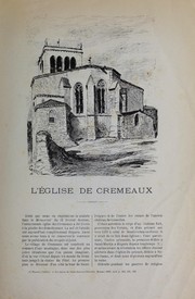 Cover of: L'église de Cremeaux / par Noël Thiollier