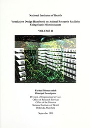 Cover of: Ventilation design handbook on animal research facilities using static microisolators by Farhad Memarzadeh