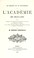 Cover of: Le décret du 13 novembre et l'Académie des beaux-arts