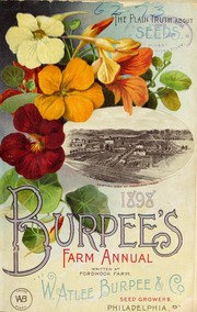 Cover of: Burpee's farm annual by W. Atlee Burpee Company
