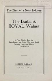 Cover of: The Burbank Royal Walnut | Burbank
