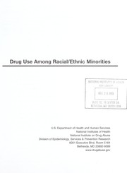 Cover of: Drug use among racial/ethnic minorities.