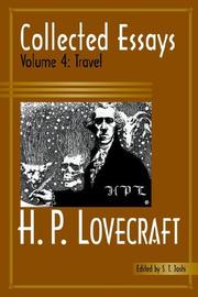 Cover of: Collected Essays by H.P. Lovecraft