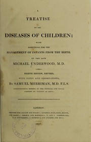 Cover of: A treatise on the diseases of children