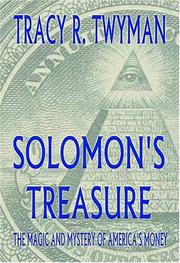 Cover of: Solomon's Treasure: The Magic And Mystery of America's Money