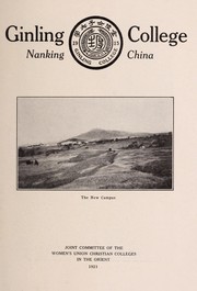 Cover of: Ginling College, Nanking China