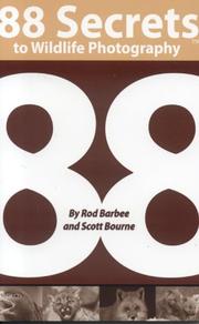 Cover of: 88 Secrets to Wildlife Photography