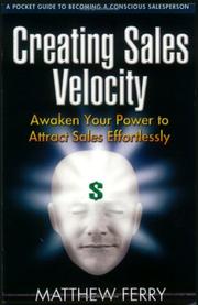 Cover of: Creating Sales Velocity