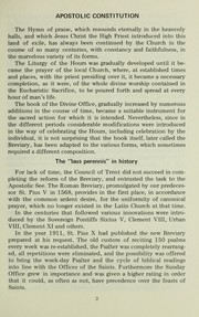 Cover of: Notification on the Roman Missal, the Liturgy of the Hours, and the Calendar: Apostolic Constitution by which the Divine Office restored according to the decrees of the second vatican ecumenical council is promulgated