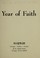 Cover of: Year of faith