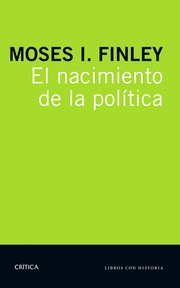 Cover of: El nacimiento de la política by 