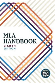 Cover of: MLA Handbook Eighth Edition by 