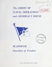 Cover of: The Chiefs of Naval Operations and Admiral's House.