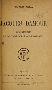 Cover of: Jacques Damour ...