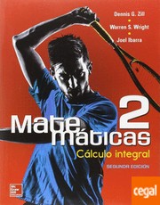 Cover of: Matemáticas 2. Cálculo integral