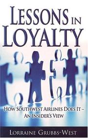 Cover of: Lessons in Loyalty by Lorraine Grubbs West