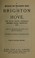 Cover of: A pictorial and descriptive guide to Brighton and Hove, the South Downs, Shoreham, Bramber, Lewes, Newhaven, etc