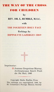 Cover of: The way of the cross for children by L. Rumble