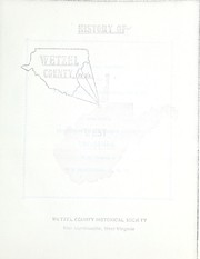 Cover of: History of Wetzel County, West Virginia