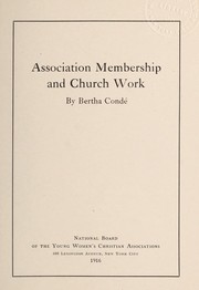 Cover of: Association membership and church work