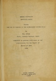 Cover of: (The) use of puppets in the development of the drama ... by Mary Milum